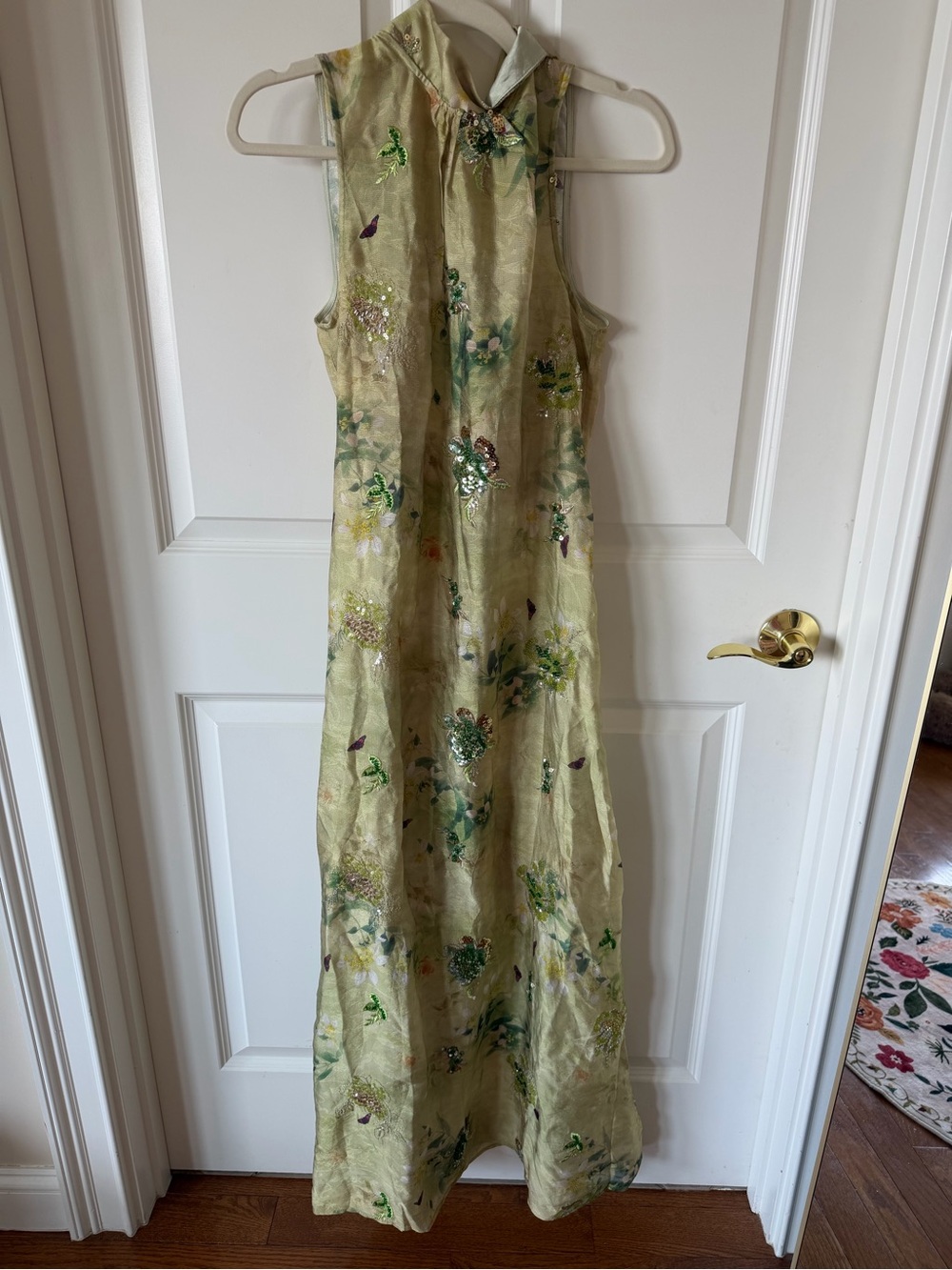 Few Moda o.p.t. Naia Elegant Floral Maxi Dress in Mariposa - Picture 7 of 8